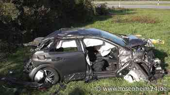 Auto überschlägt sich: Zwei Männer aus Bayern sterben bei Unfall auf A3