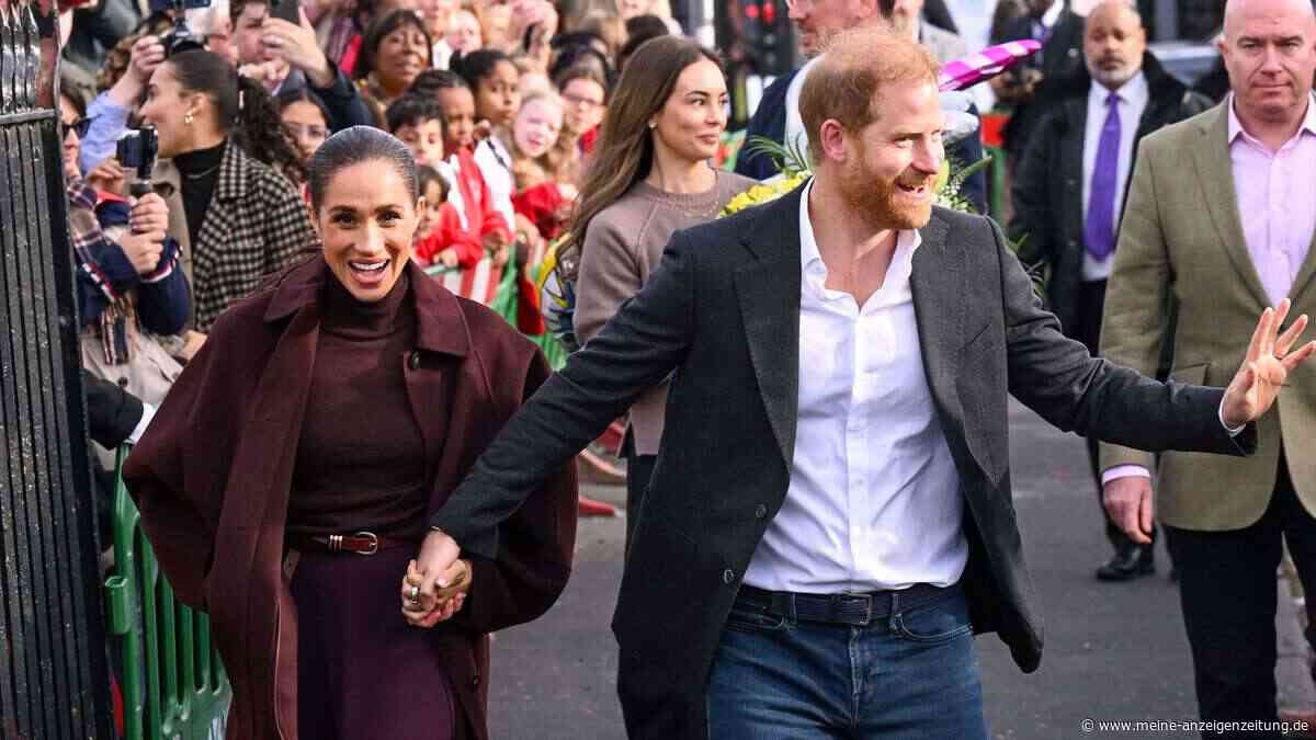 Meghan trägt in Nottingham Wollmantel für 1.495 Pfund – trotz milder 19 Grad