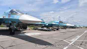 Flammen am Himmel: Putins Luftwaffe verliert etliche Kampfbomber durch Angriff der Ukraine