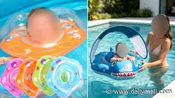 Urgent warning to parents over baby swim floats sold on Amazon, eBay and Vinted - as they could put children at risk of drowning