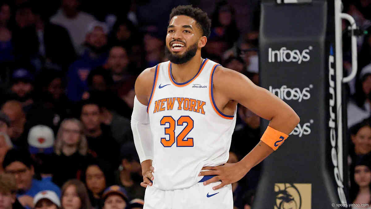 Karl-Anthony Towns doesn’t miss a beat in return to Knicks playoff-like form