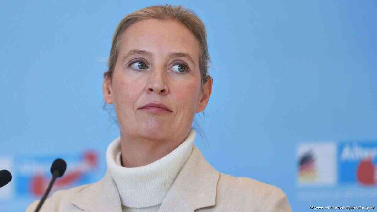 „Ukraine kann nicht gewinnen“: AfD-Chefin Weidel will deutschen Geldhahn zudrehen