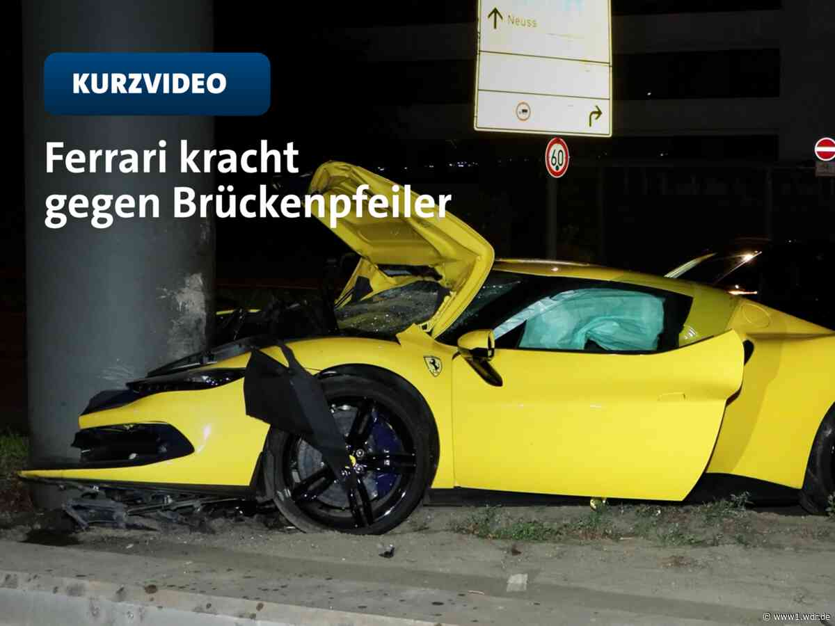 Ferrari-Unfall in Düsseldorf: Polizei prüft Autorennen