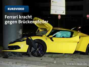 Ferrari-Unfall in Düsseldorf: Polizei prüft Autorennen