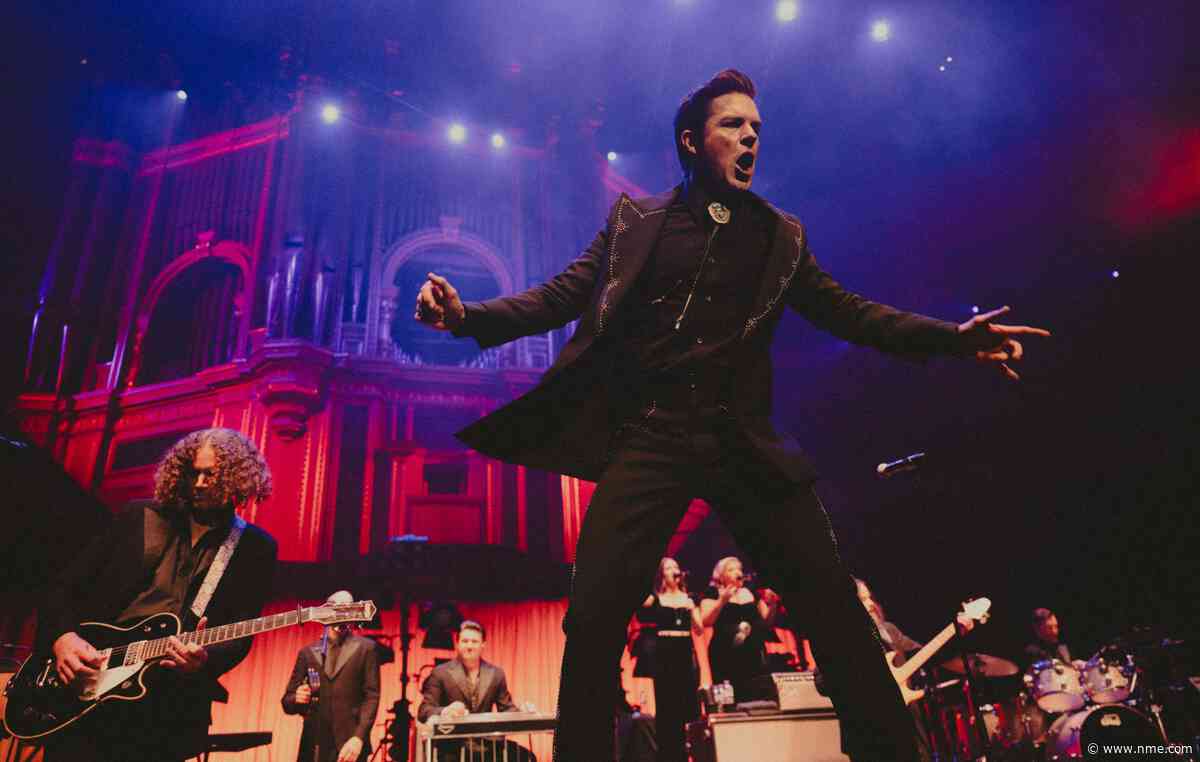 Brandon Flowers imagines “what would New Order sound like if they were Johnny Cash” at spellbinding Royal Albert Hall gig
