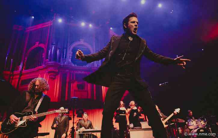 Brandon Flowers imagines “what would New Order sound like if they were Johnny Cash” at spellbinding Royal Albert Hall gig