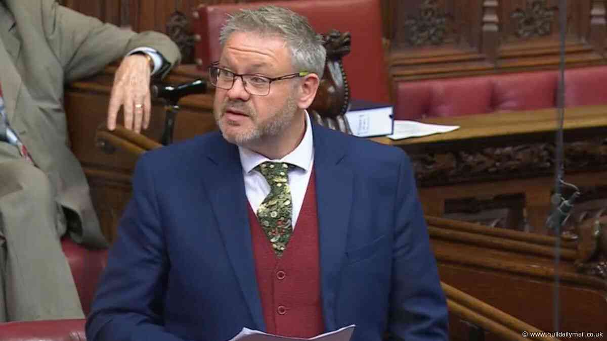 Lord McCobb uses maiden speech to celebrate Hull Fair