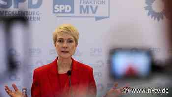 Prioritäten im Heimatbundesland: Schwesig will sich bei SPD-Vorsitz nicht festlegen