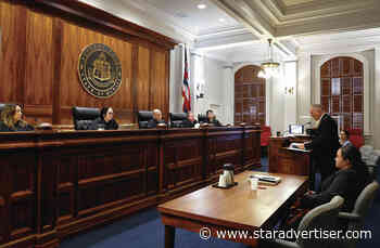 Hawaii Supreme Court considers case of idled Elections Commission