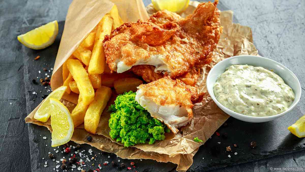 Anyone for seabass and chips? Scientists urge Brits to replace classic cod, haddock and hake with more sustainable alternatives