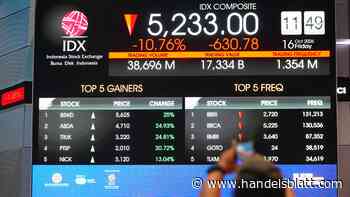 Südostasien: MSCI droht Indonesien mit Index-Rauswurf – Börse verliert heftig