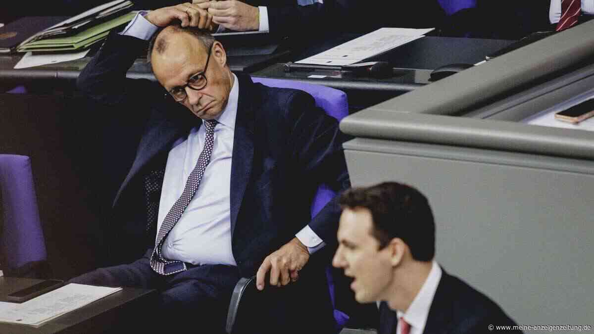 CDU in der „krassen Krise“ – Junge Union mahnt Merz: „Er muss es jetzt beweisen“
