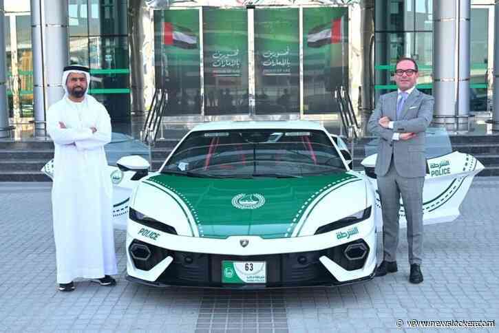 In Dubai rijdt de politie geen Ford, maar een Lamborghini met 920 pk