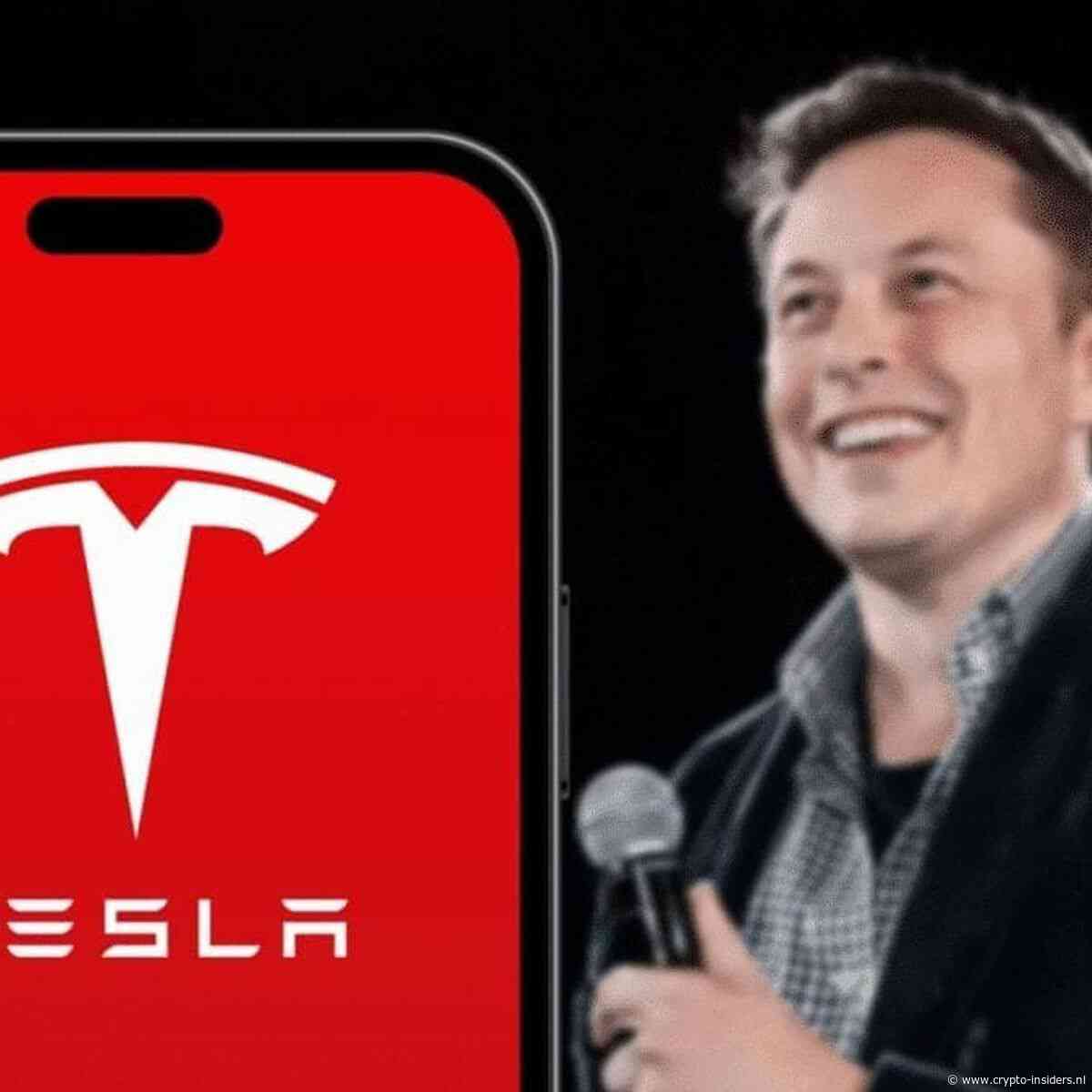 Tesla aandeel stijgt hard na spectaculaire onthulling van vliegende auto