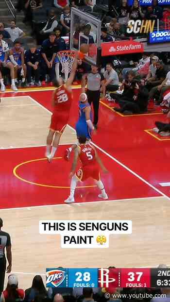 Alperen Sengun Comes Up With Back-To-Back Blocks 😤