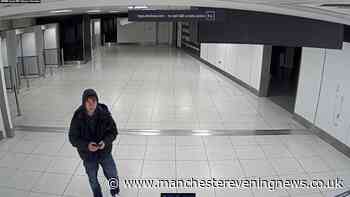 Moment footballer hitman, 19, flew into Manchester Airport to carry out assassination