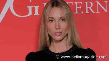 Princess Olympia of Greece shows off sky-high legs in tiniest little black dress