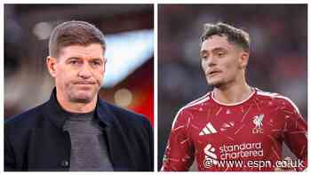Wirtz can improve if Liverpool drop him - Gerrard
