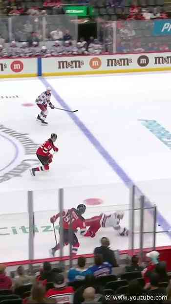 Cody Glass with a Short Goal vs. New York Rangers