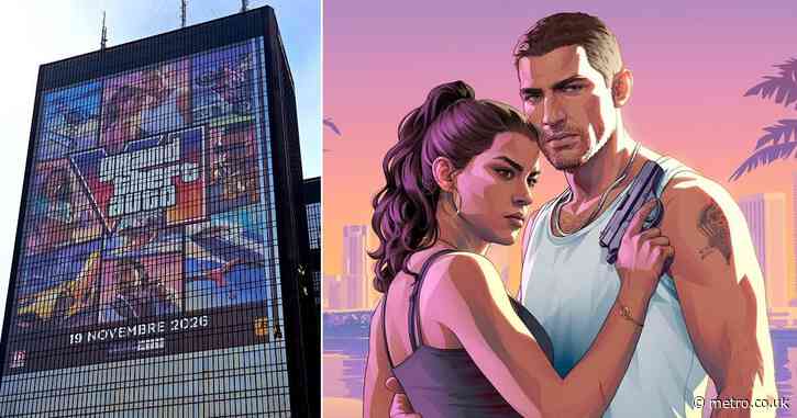 GTA 6 posters are popping up worldwide but the guns are censored