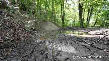 Mountainbike-Trails in Münchner Isarauen: Stadt kann kaum eingreifen