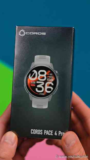 Coros Pace 4 Pro Unboxing