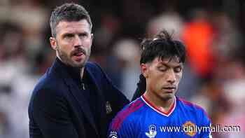 Michael Carrick insists Man United have 'moved on' from Lisandro Martinez's 'mistake' - and claims squad is in a 'fantastic place' despite defender's explosive rant at club chiefs