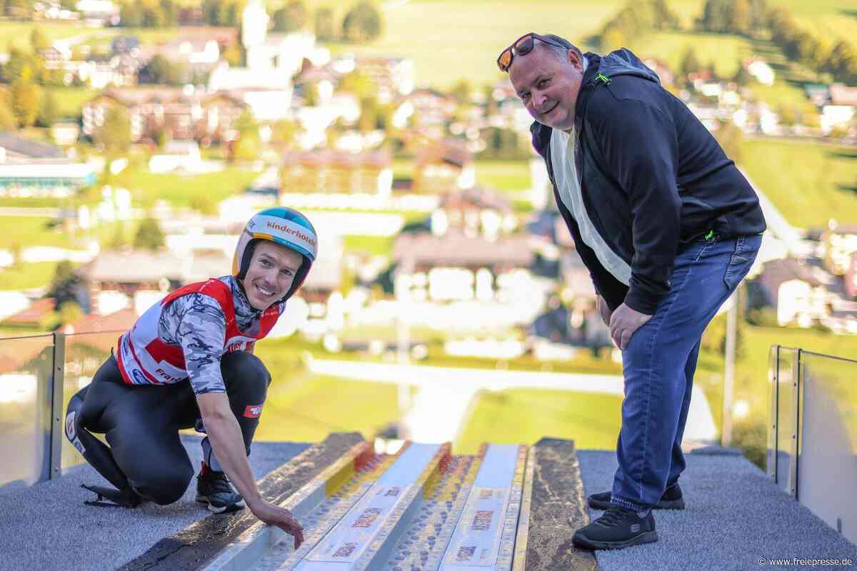 Schanzenexperte aus dem Erzgebirge trifft Weltklasse-Kombinierer – „Die Spur zieht wirklich gut ab“