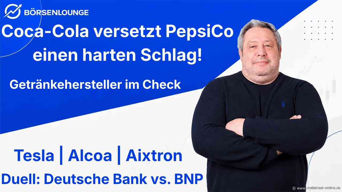 Getränkerhersteller im Check: Tesla: Fliegender Roadster | Alcoa: Starke Zahlen | Aixtron: Die Wende?