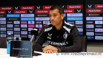 Van Bronckhorst verwacht Feyenoord-aanwinst snel terug: 'Begin volgende week...'