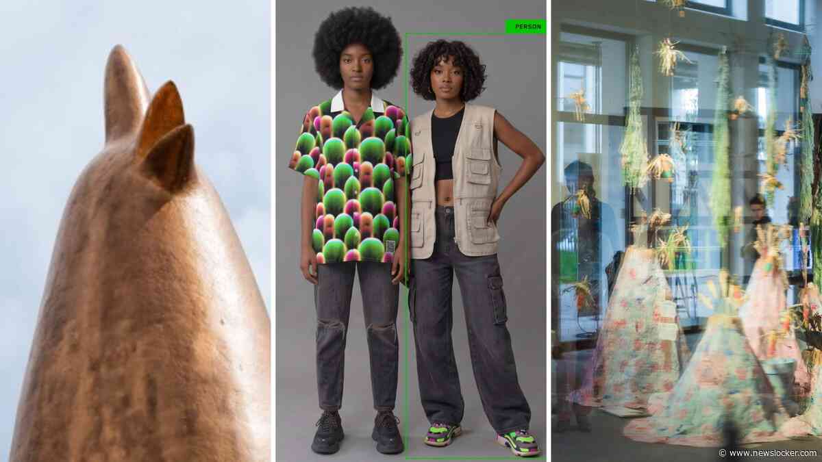Lopen door een gigantisch ei of een shirt van AI-camouflage, Dutch Design Week laat bezoekers meedenken: ’Dit zie je nergens ter wereld’