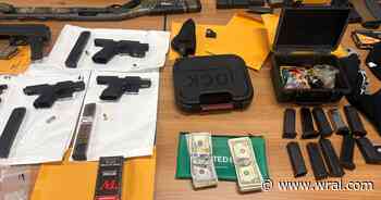 Police: 5 charged, guns seized after recent string of vehicle break-ins in Durham