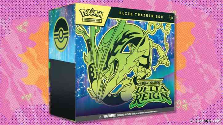 The Pokémon TCG Delta Reign Elite Trainer Box is now under market price at Walmart — save over $20 vs. Amazon