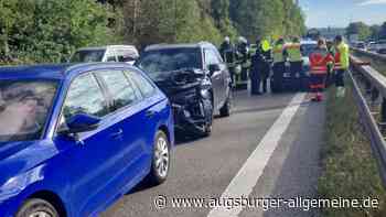 Unfall auf der A7 bei Vöhringen: Zwei Personen leicht verletzt