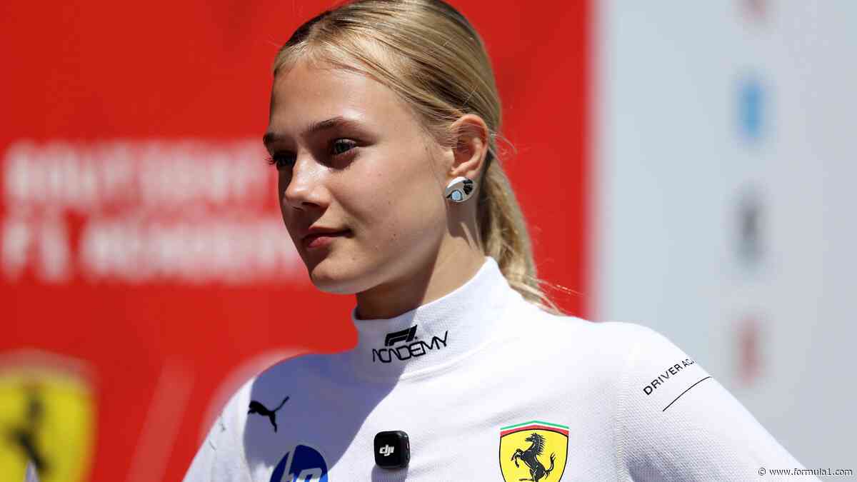 Ferrari's Larsen to return for 2027 F1 ACADEMY campaign