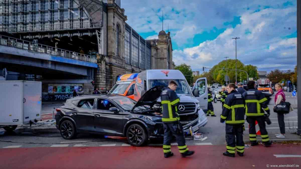 Schon wieder Unfall am Theodor-Heuss-Platz – eine Person im Krankenhaus