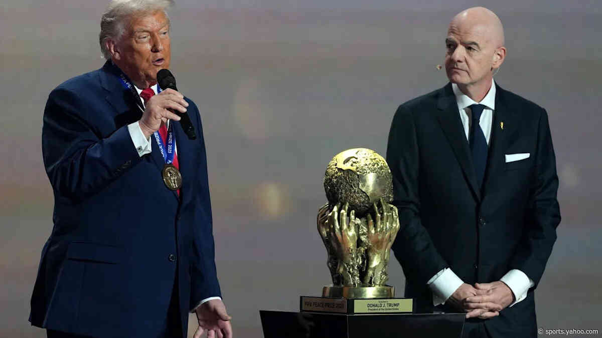 Trump could hold Fifa’s Peace Prize forever as Infantino’s award faces scrap