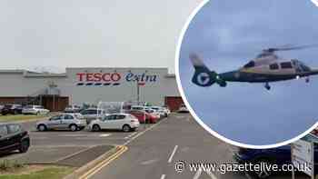 Air ambulance and police called after medical incident at Teesside Tesco store