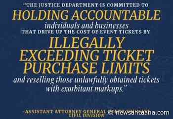 Feds sue So. California ticket broker over alleged $120.8M ticket resale scheme