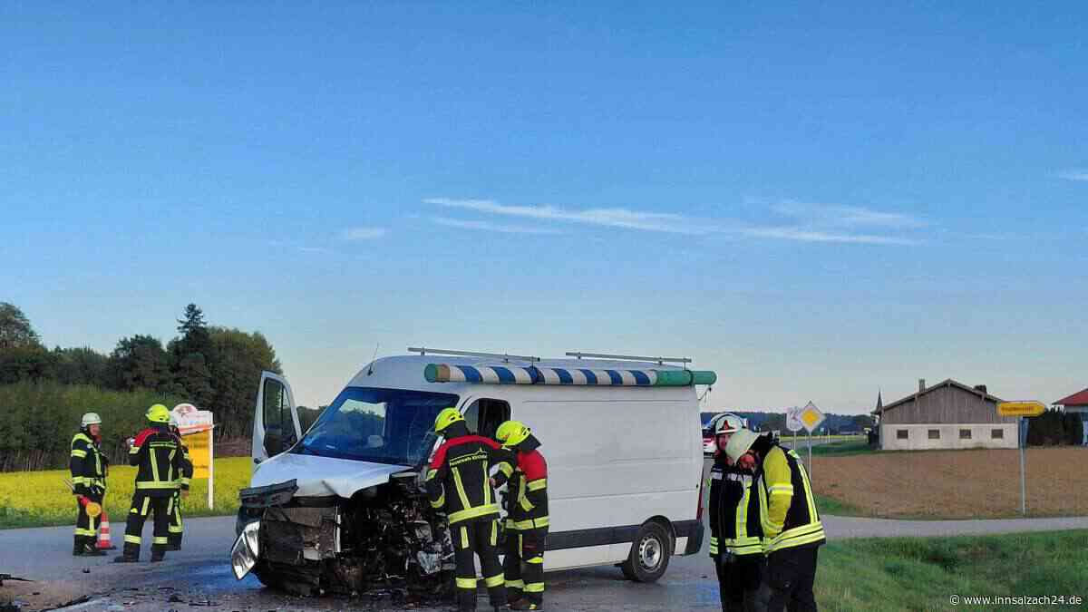 Unfall in Kirchdorf bei Haag – Zahlreiche Rettungskräfte im Einsatz