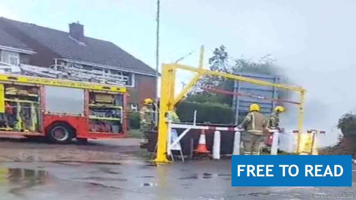 Fire breaks out near Little Stoke community centre - live updates