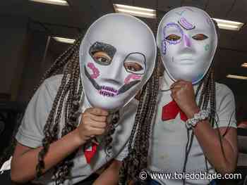 Photo gallery: Children celebrate Día de los Muertos with colorful masks