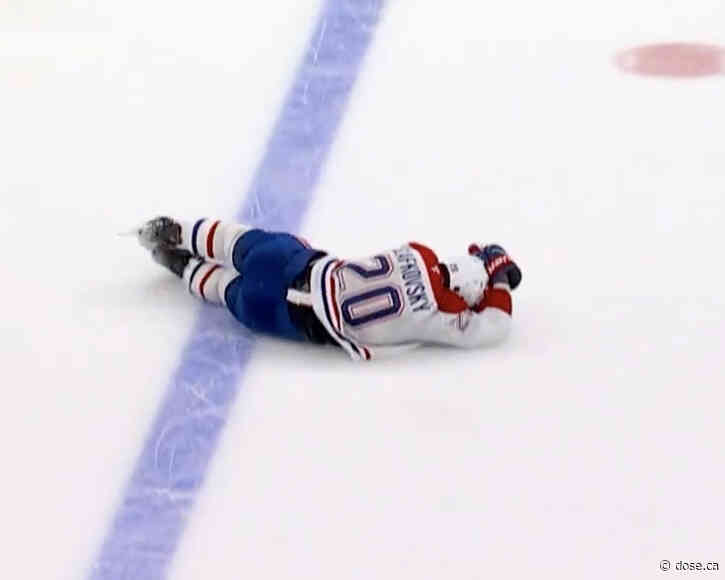 Juraj Slafkovsky Misses Practice