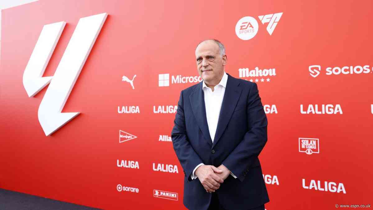 Real Madrid want Tebas to resign over Nazi claim