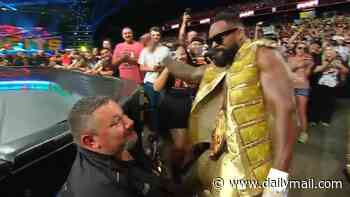 Off-duty sheriff sues WWE star over alleged 'sexualized lap dance' while he was working security at event in Chicago