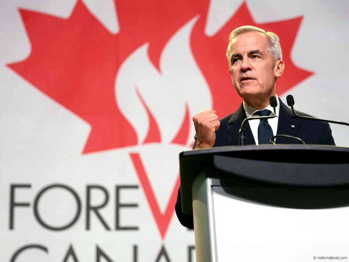 Carney's comment irks Smith, and a jab at sensitive Americans: 6 key moments from PM's Calgary visit