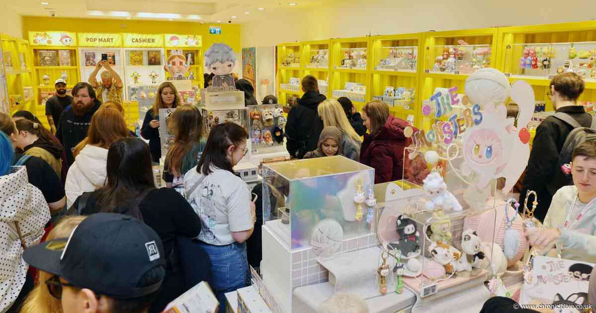 Inside Pop Mart in Newcastle as opening of first ever North East store sees return of Labubu fever