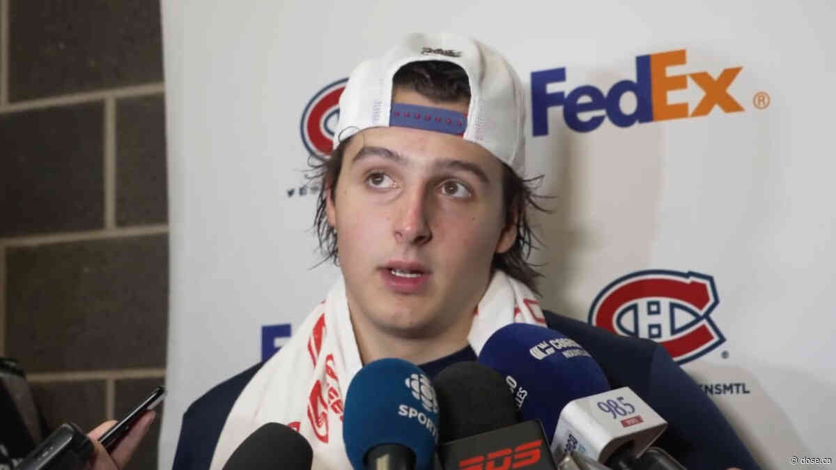 Practice: Here’s the lineup with David Reinbacher and Oliver Kapanen