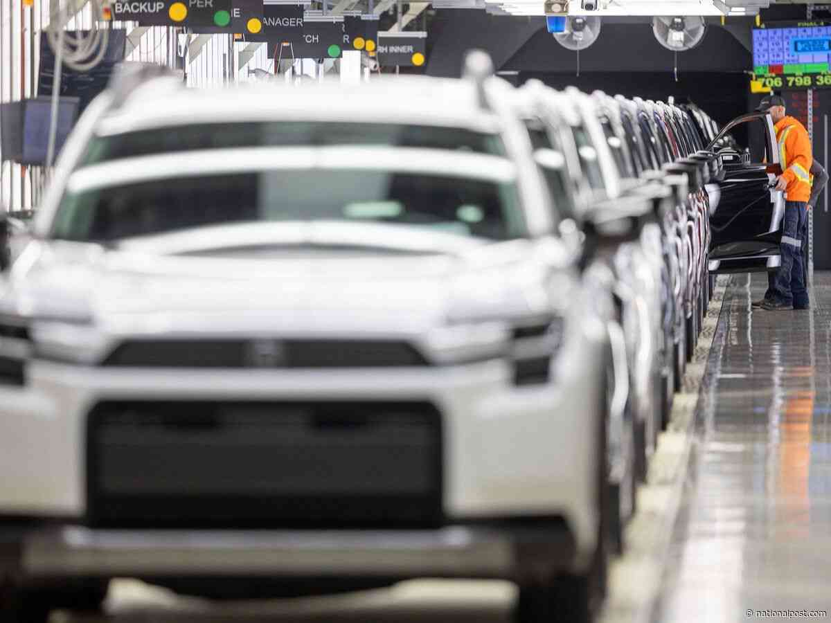 Toyota commits to making cars in Canada as rivals downsize