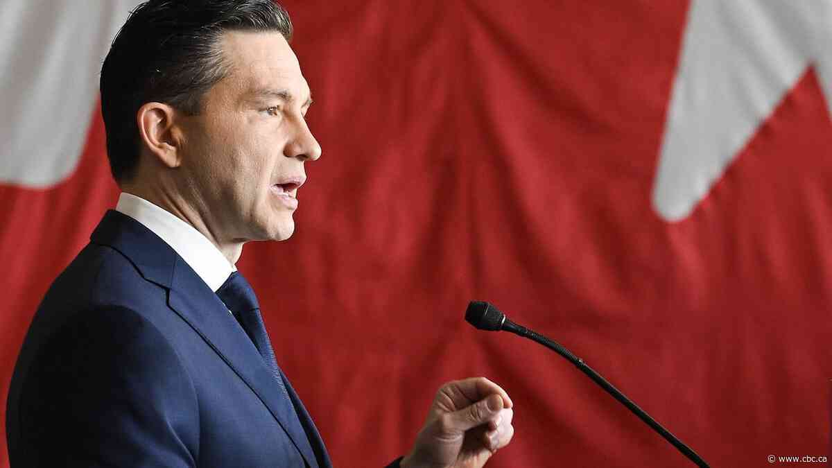 Pierre Poilievre speaks in Calgary ahead of Alberta referendum
